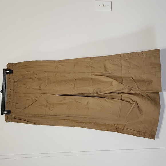 Rewind Wide Leg Tie Waist Pants Brown Size Small - Picture 4 of 8